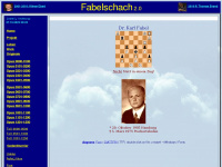 fabelschach.de Webseite Vorschau