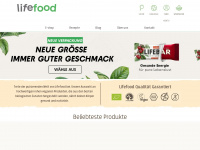 lifefood.de Webseite Vorschau
