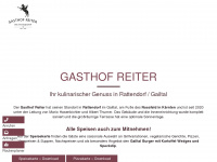 gasthofreiter.at Webseite Vorschau