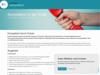 krisenkompetenz.ch Webseite Vorschau
