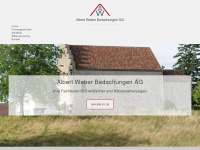 dachdecker-weber.ch Webseite Vorschau