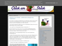 glueckamstueck.blogspot.com Webseite Vorschau