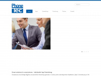 phonetec.de Webseite Vorschau