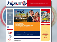kripo.at Webseite Vorschau