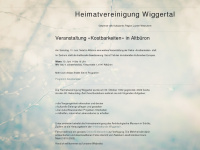 hvwiggertal.ch Webseite Vorschau
