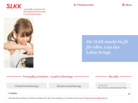 slkk.ch Webseite Vorschau