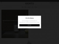 gents.ch Webseite Vorschau