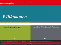 musikschuleviamala.ch Webseite Vorschau