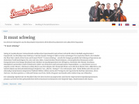 premier-swingtett.com Webseite Vorschau