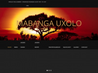 mabanga-uxolo.de Webseite Vorschau