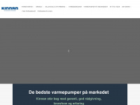 kinnan.dk Webseite Vorschau