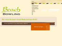 beach-bowling.de Webseite Vorschau