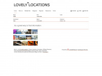 lovelylocations.info Webseite Vorschau