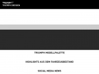 triumph-dresden.de Webseite Vorschau