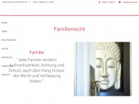 familienrecht-mülheim.de Webseite Vorschau