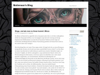 mattensan.wordpress.com Webseite Vorschau