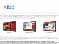 xibo-de.com Webseite Vorschau