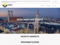 muenchner-mietboerse.de Webseite Vorschau