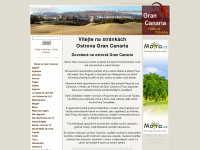 ostrovgrancanaria.cz Webseite Vorschau