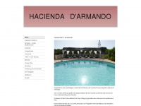 hacienda-darmando.net Webseite Vorschau