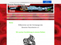 bavarian-razorbacks.de.tl Webseite Vorschau