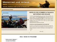 motorrad-und-urlaub.at Webseite Vorschau
