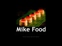 mike-food.com Webseite Vorschau
