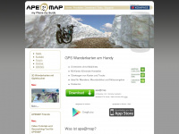 apemap.de Webseite Vorschau