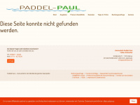 paddel-paul.de Webseite Vorschau