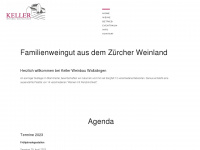 keller-weinbau.ch Webseite Vorschau