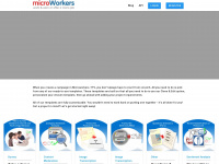 microworkers.com Webseite Vorschau