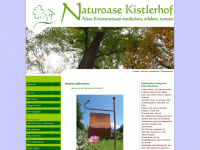 naturoasekistlerhof.de Webseite Vorschau