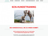 sos-hundetraining.ch Webseite Vorschau