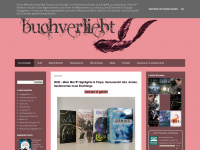 buchverliebt.blogspot.com Webseite Vorschau