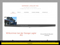 garage-lagler.ch Webseite Vorschau