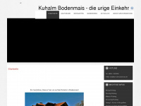 kuh-alm-bodenmais.de Webseite Vorschau