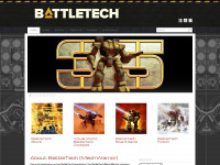 battletech.com Webseite Vorschau