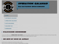 operation-galahad.de Webseite Vorschau