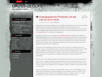 gaussglocke.wordpress.com Webseite Vorschau