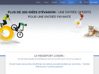 passeport-loisirs.ch Webseite Vorschau