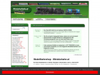 miniaturbahn.at Webseite Vorschau