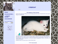 cybercat.at Webseite Vorschau