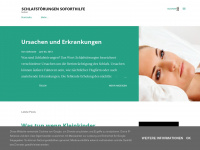 schlafstoerungen-soforthilfe.blogspot.com Webseite Vorschau