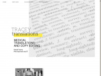 traceytranslations.co.uk Webseite Vorschau