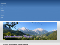 fewo-bergrast-berchtesgaden.de Webseite Vorschau