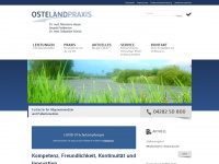 oste-land-praxis.de Webseite Vorschau