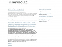aerosol.cc Webseite Vorschau