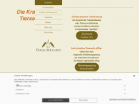 graureiher.ch Webseite Vorschau