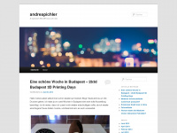andreapichler.wordpress.com Webseite Vorschau