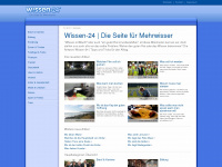 wissen-24.org Webseite Vorschau